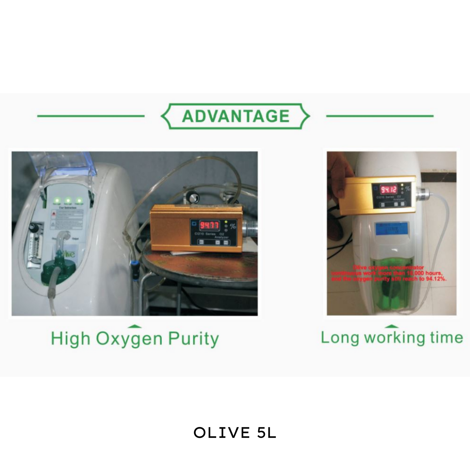 OLIVE OXYGEN CONCENTRATOR - MODEL OLV-5/10