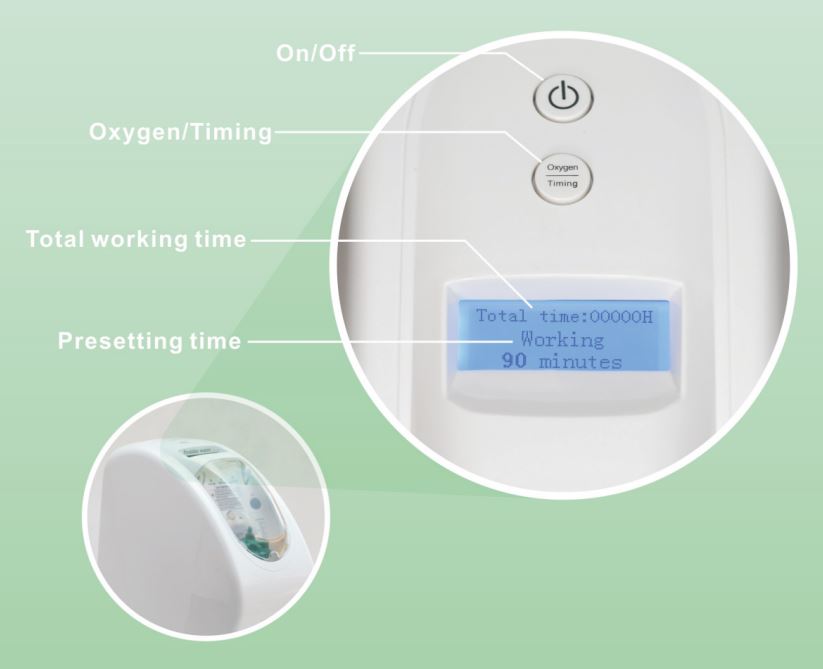 OLIVE OXYGEN CONCENTRATOR - MODEL OLV-5/10