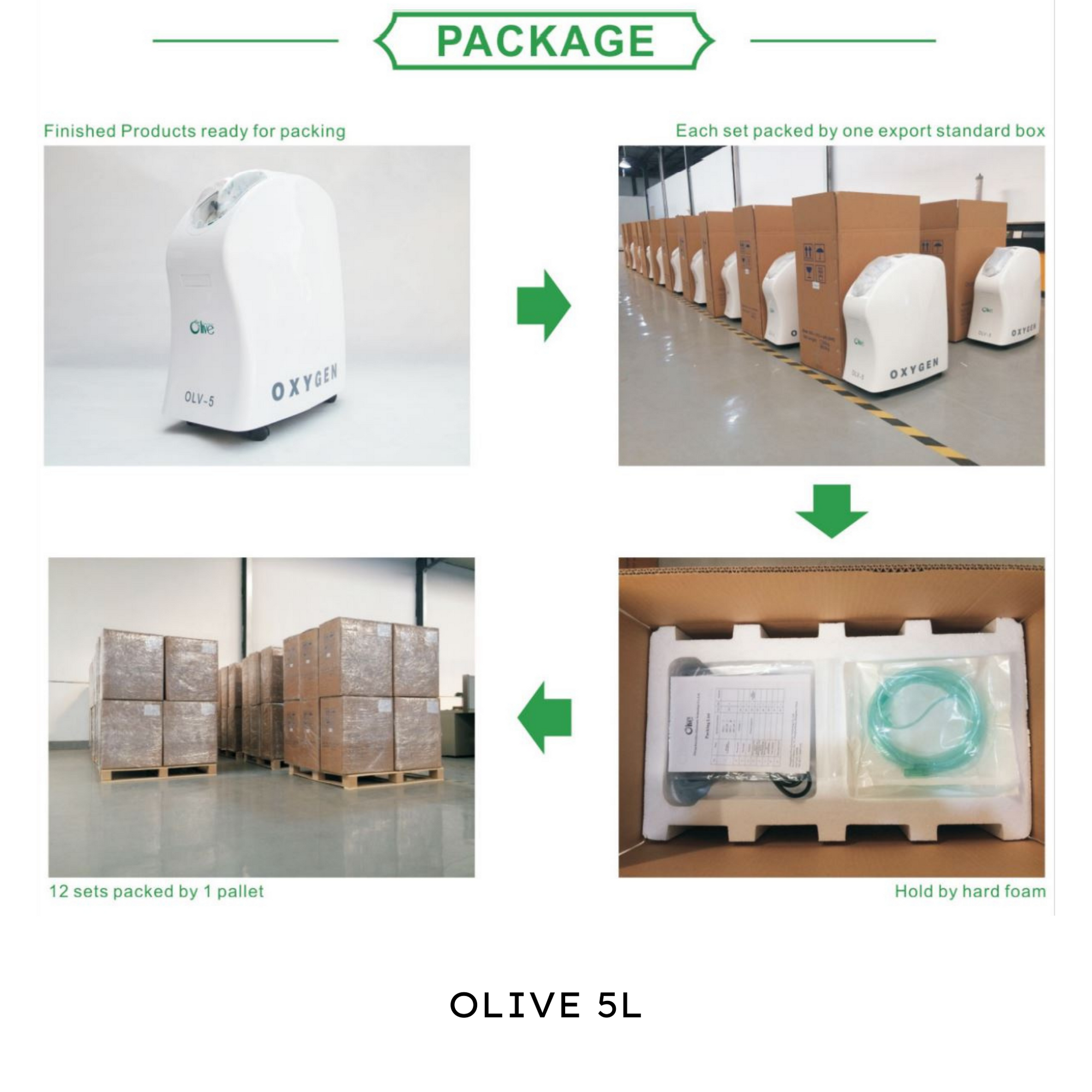 OLIVE OXYGEN CONCENTRATOR - MODEL OLV-5/10