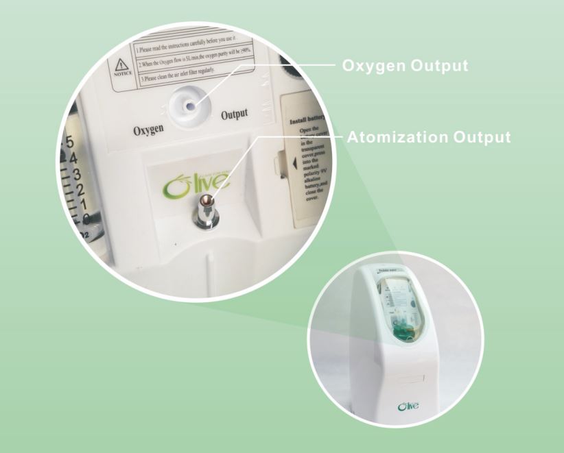 OLIVE OXYGEN CONCENTRATOR - MODEL OLV-5/10